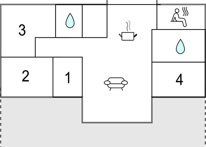 Gorgeous In With Sauna Casa de Férias